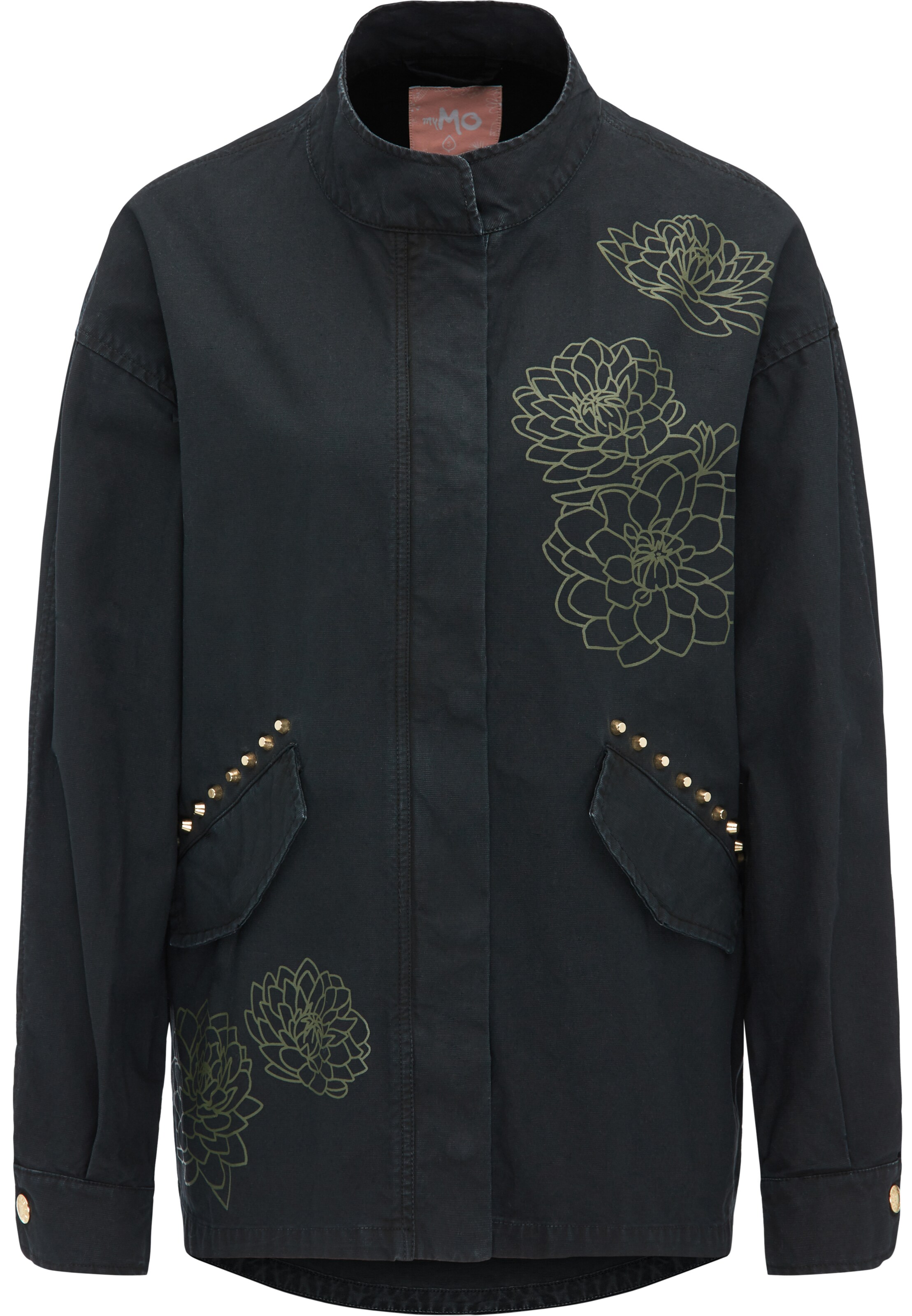 MYMO Jacke in Schwarz: Vorderseite