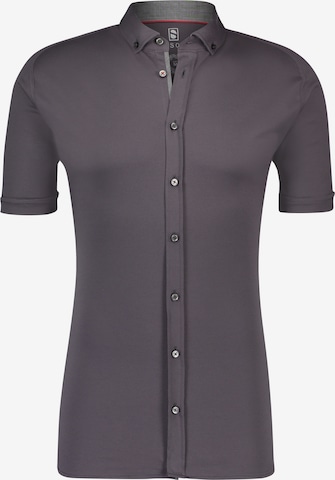 Chemise DESOTO en gris : devant