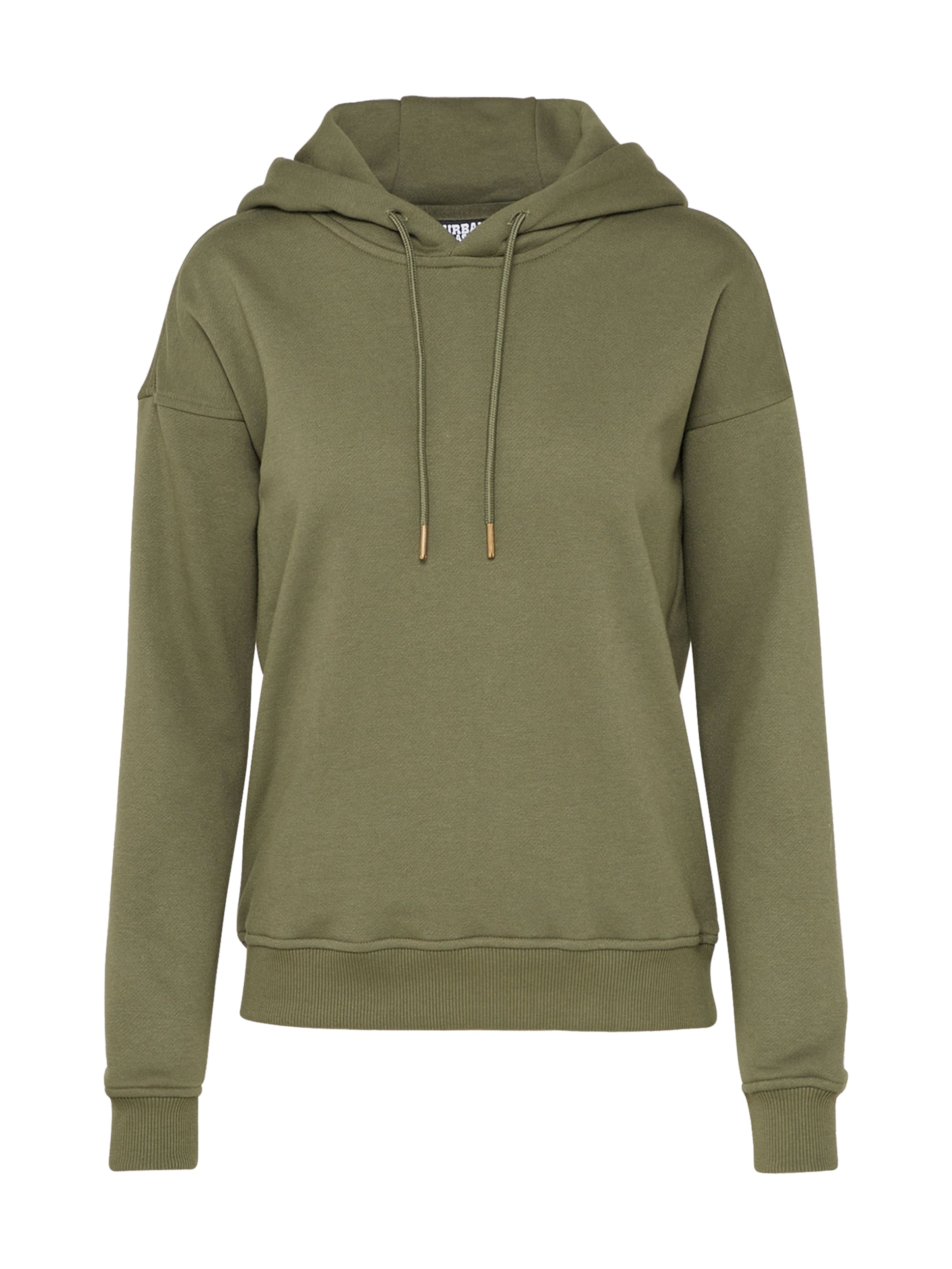 Urban Classics Sweatshirt in Green: front