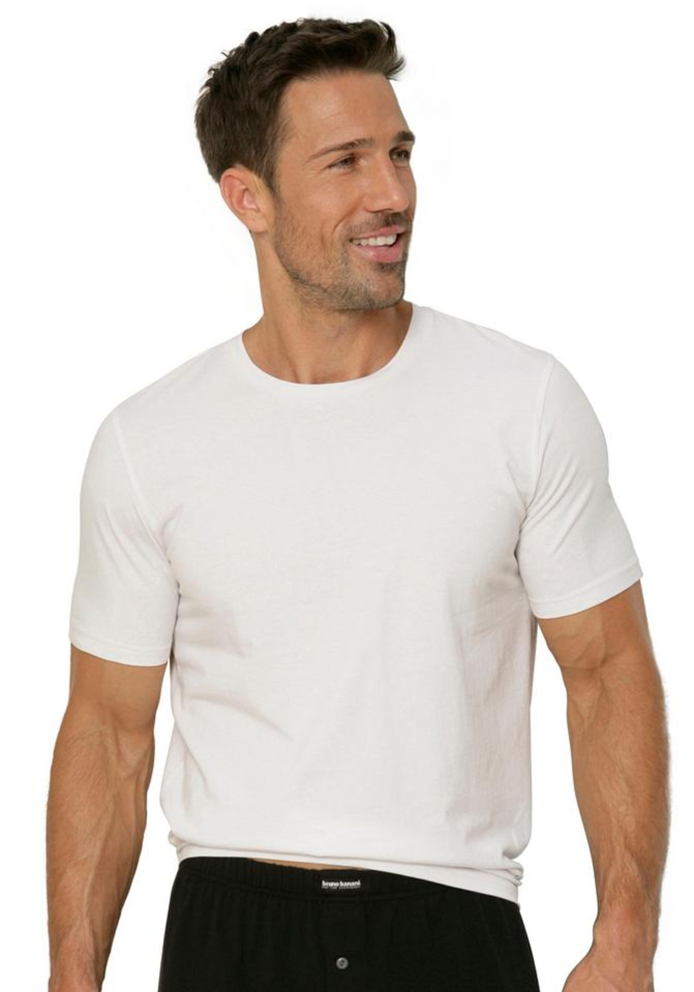 Bruno Banani Shirt in Grey: front