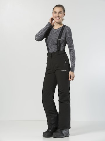 Whistler Regular Workout Pants 'Portland' in Black