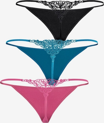 LASCANA Thong in Mixed colors: front