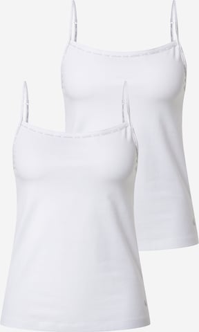 Calvin Klein Underwear Undertrøje 'CAMISOLE 2PK' i hvid: forside