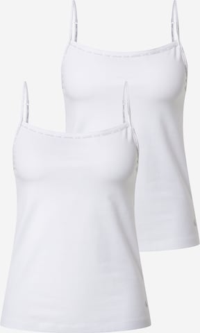 Maillot de corps 'CAMISOLE 2PK' Calvin Klein Underwear en blanc : devant