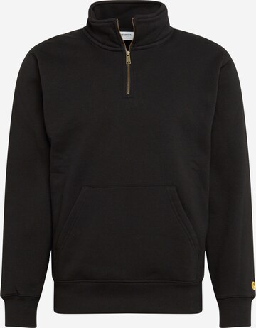 Carhartt WIP Sweatshirt 'Chase' in Black: front