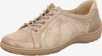 WALDLÄUFER Lace-Up Shoes in Beige: front