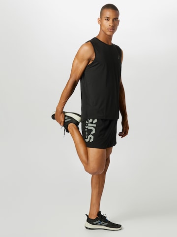 ASICS Loosefit Sportbroek in Zwart