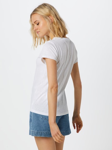 rag & bone Shirt 'The Tee' in Wit: terug