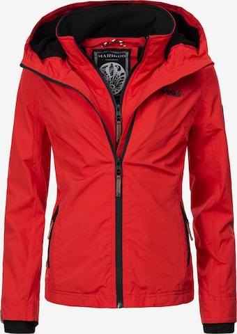 MARIKOO Performance Jacket 'Erdbeere' in Red: front