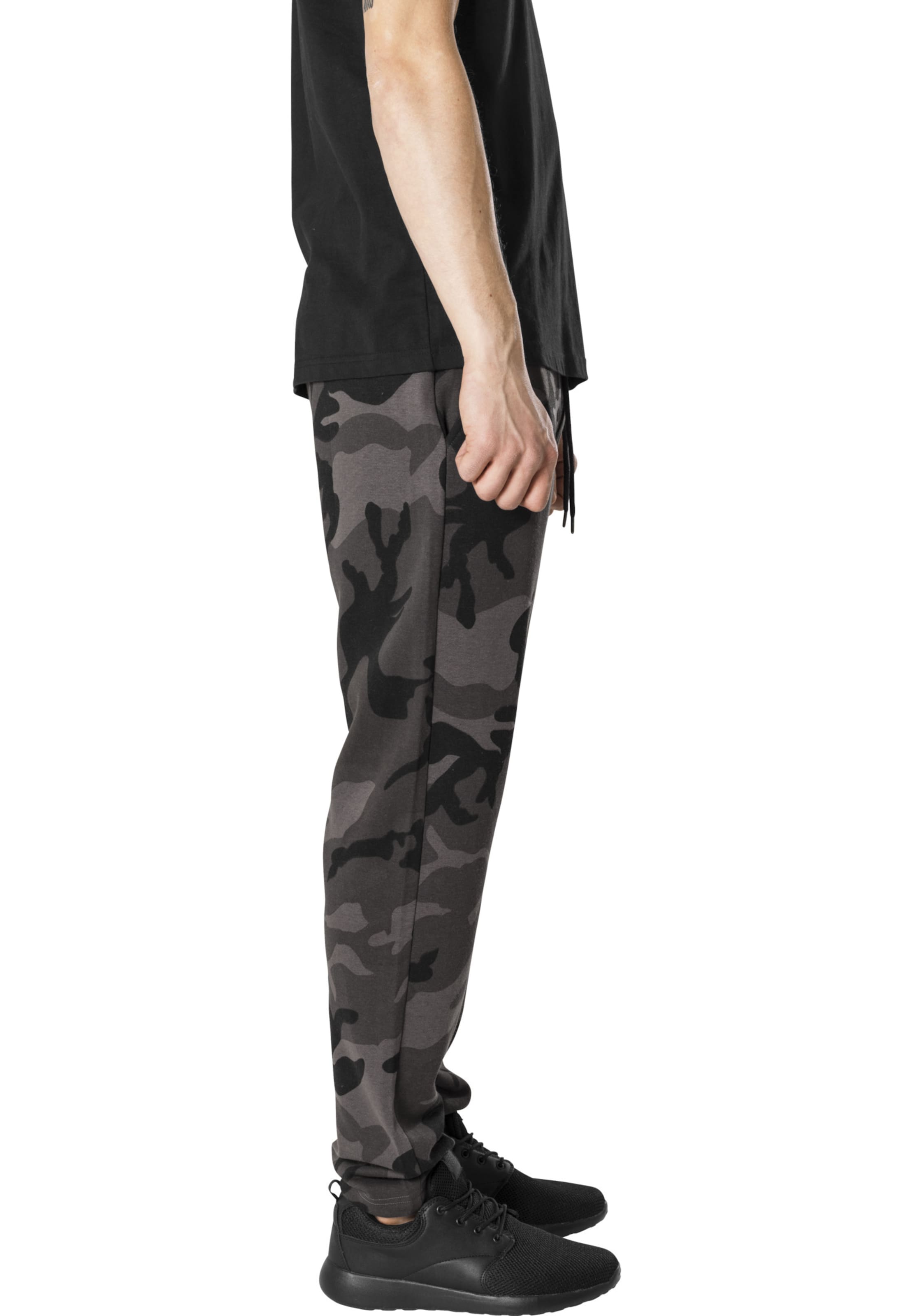 Urban Classics Tapered Trousers in Grey