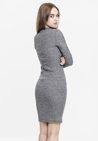 Urban Classics Úpletové šaty – šedá