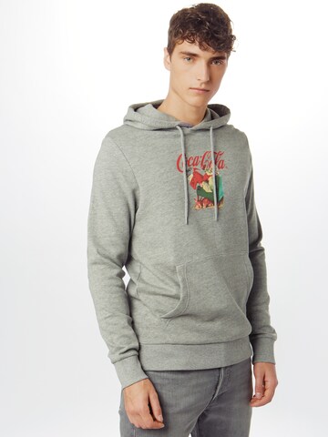 JACK & JONES Sweatshirt in Grijs: voorkant