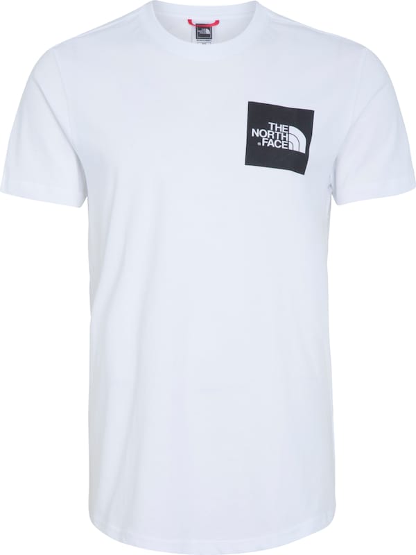 THE NORTH FACE Regular Fit T-Shirt 'Fine' in Weiß