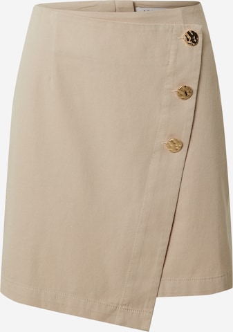 EDITED Skirt 'Mele' in Beige: front