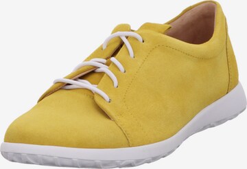 Ganter Lace-Up Shoes in Yellow: front