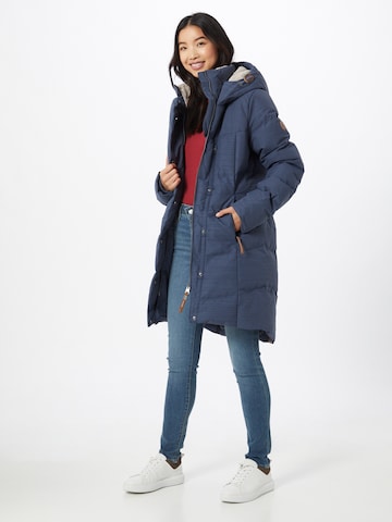 Ragwear Winter Coat 'Pavla' in Blue