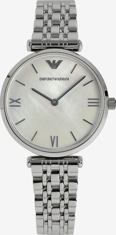 Emporio Armani Uhr in Silber: predná strana