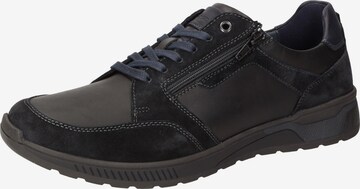 SIOUX Athletic Lace-Up Shoes ' Hensley-704-J ' in Black: front