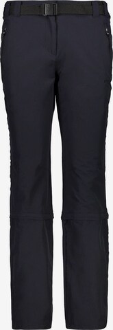 CMP Regular Outdoor Pants ' WOMAN STRETCH LONG PANT ZIP ' in Grey: front