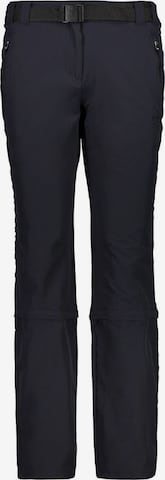 CMP Regular Outdoor Pants ' WOMAN STRETCH LONG PANT ZIP ' in Grey: front
