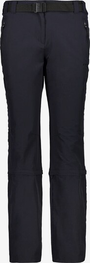 CMP Outdoor Pants ' WOMAN STRETCH LONG PANT ZIP ' in Anthracite, Item view