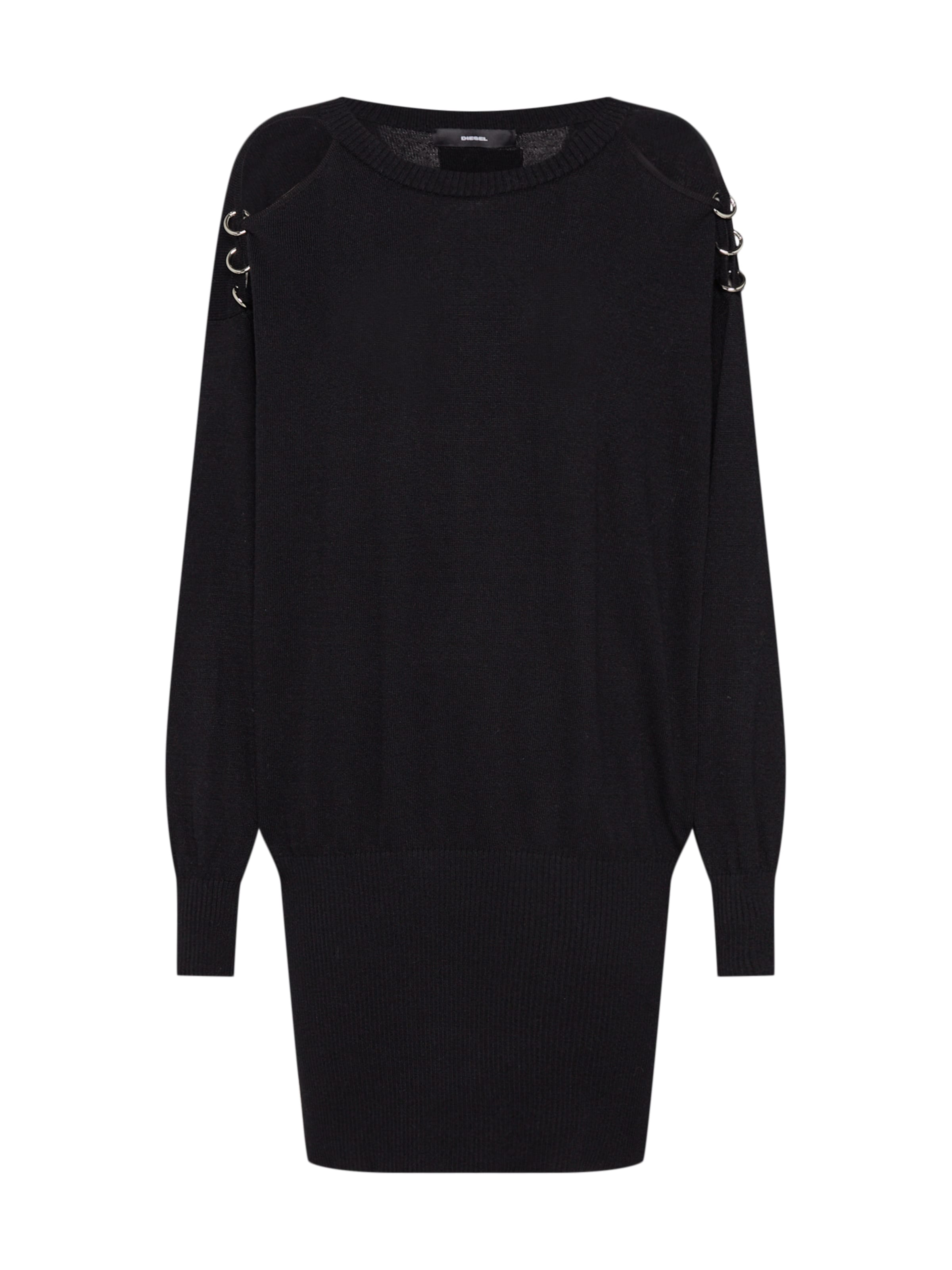 DIESEL - Jurk 'M-MERS DRESS' in de kleur Zwart