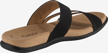 GABOR Mules in Black