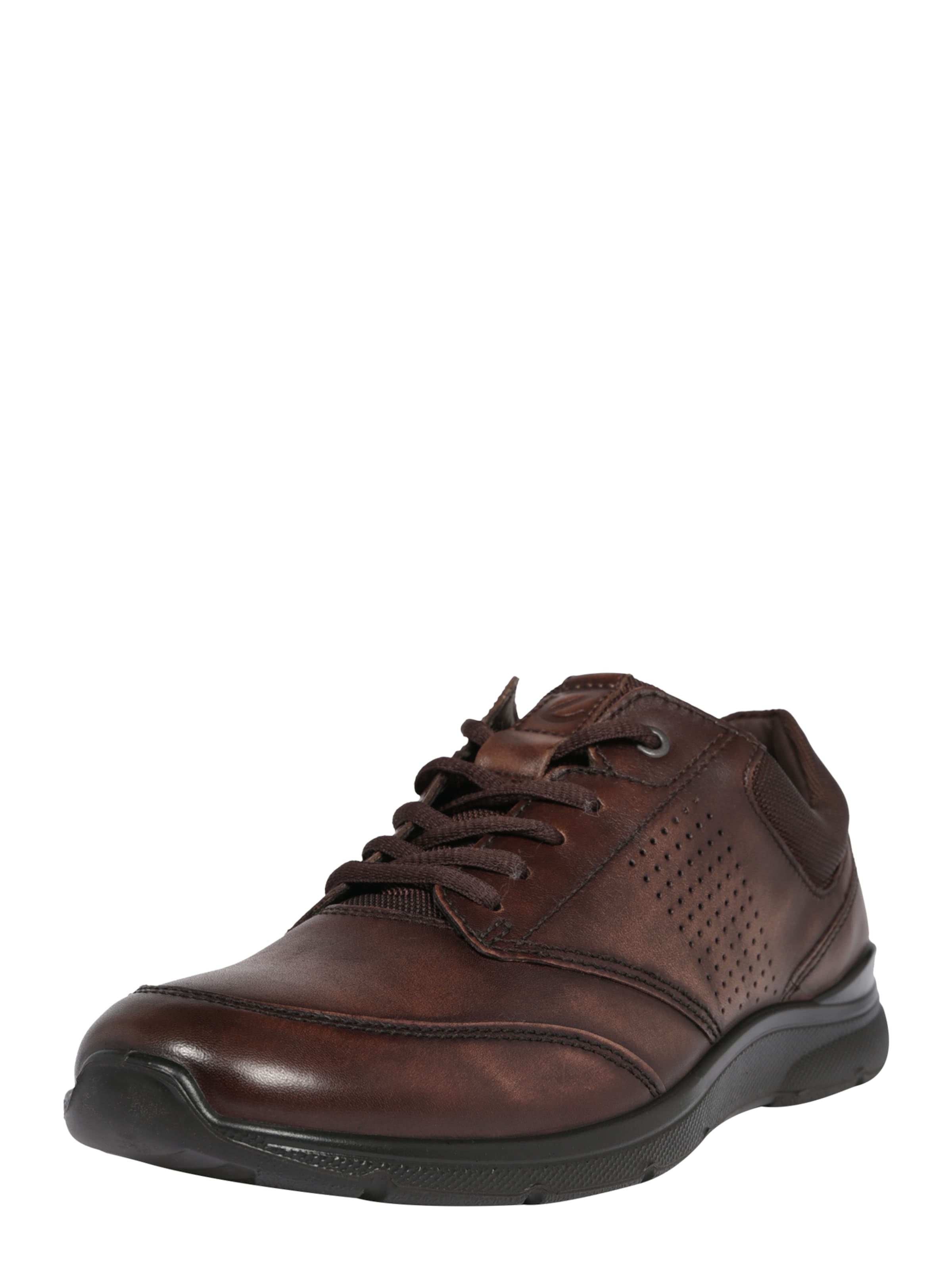 Scarpa stringata sportiva 'Irving' di ECCO in marrone: frontale