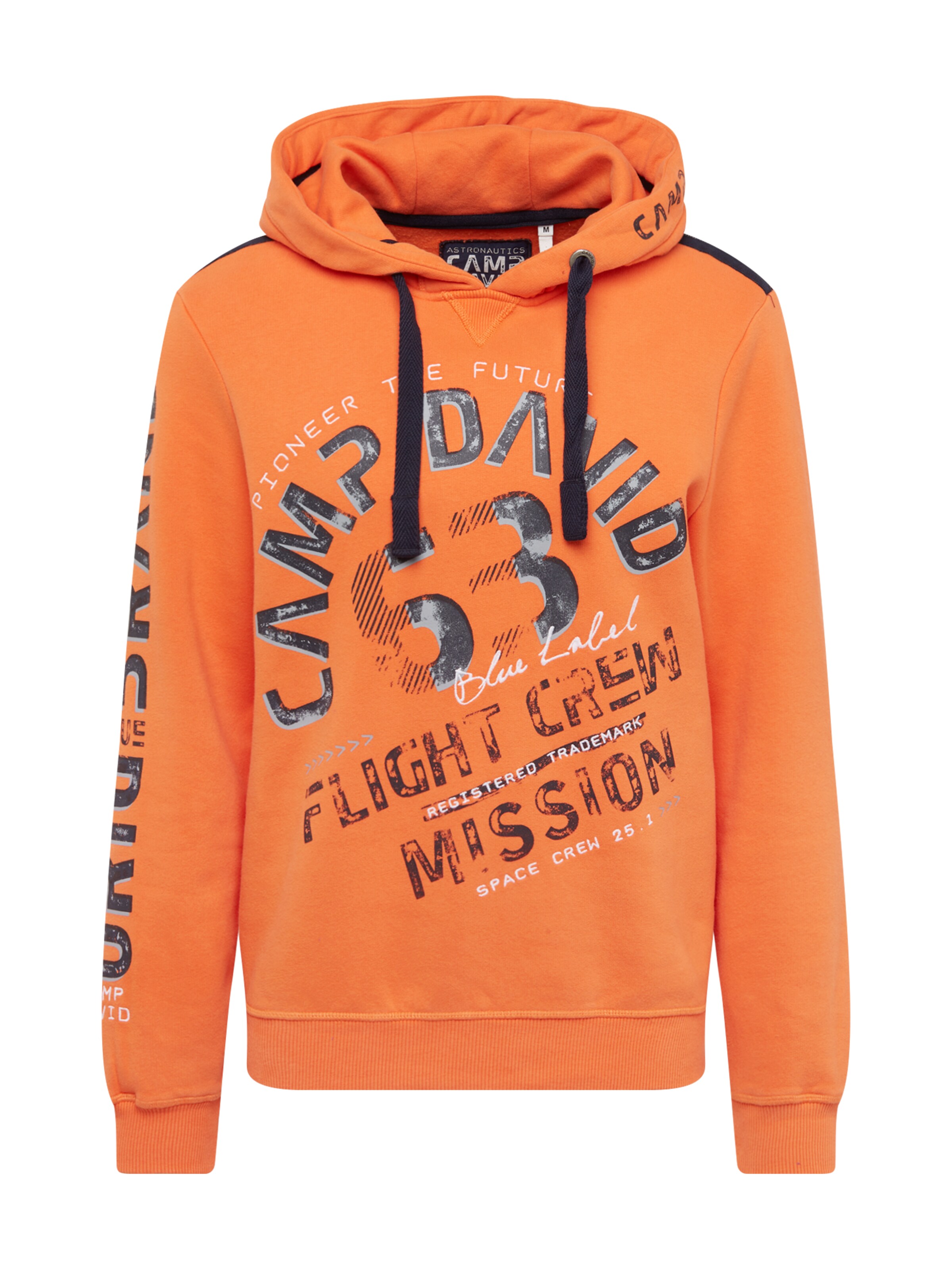 CAMP DAVID - Sweatshirt in de kleur Sinaasappel