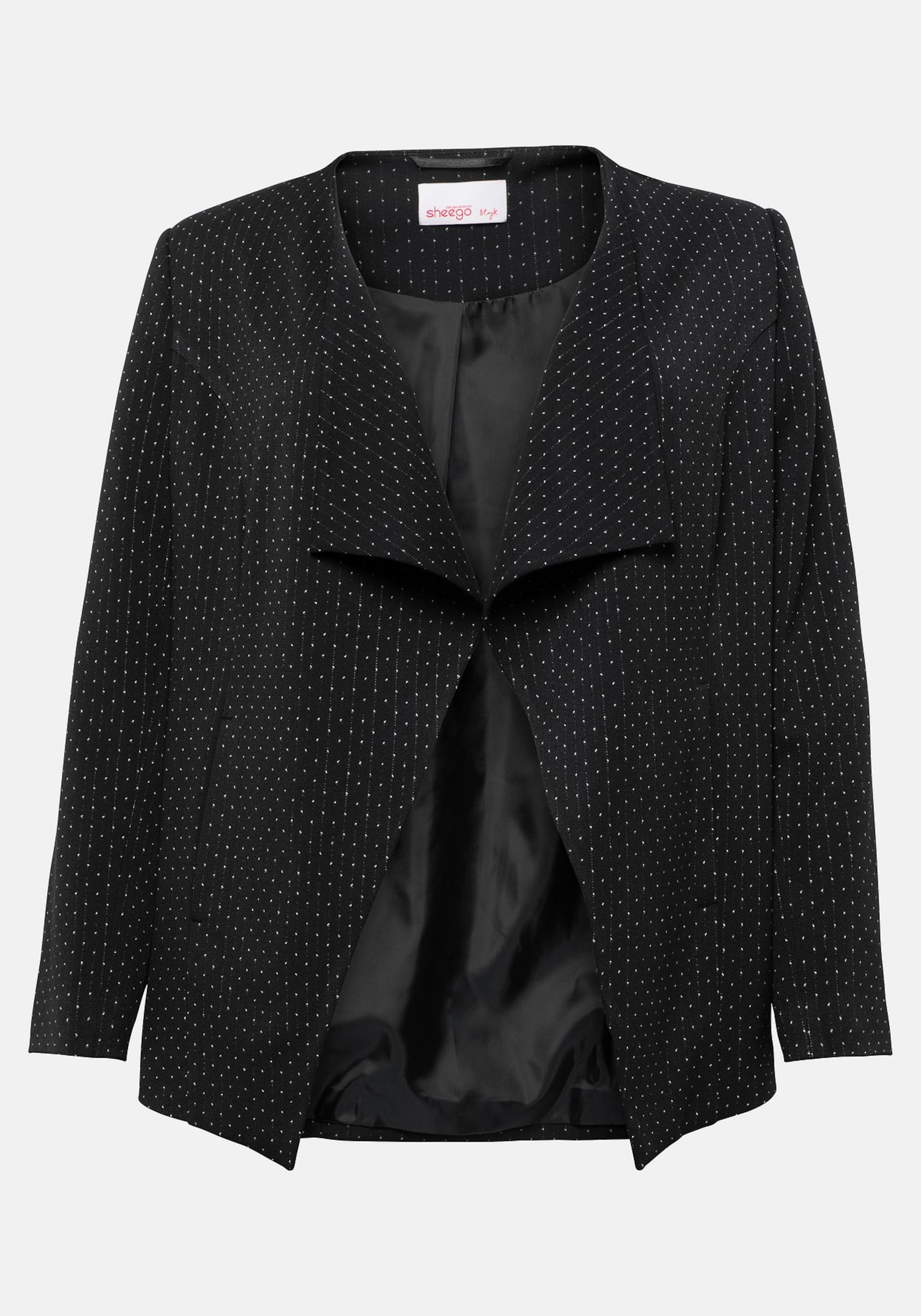 SHEEGO - Blazer in schwarz
