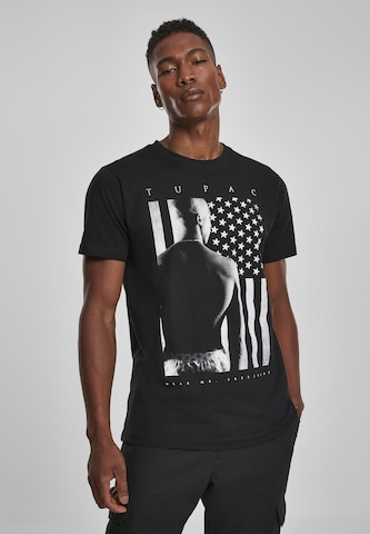 Mister Tee Shirt 'President' in Black: front