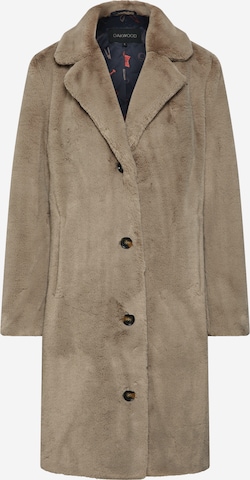 OAKWOOD Between-Seasons Coat 'Cyber' in Beige: front