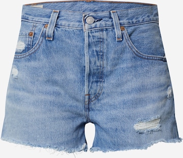 LEVI'S ® - regular Vaquero '501® Original Short' en azul: frente