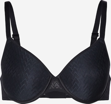 PASSIONATA T-shirt Bra 'MANHATTAN' in Black: front