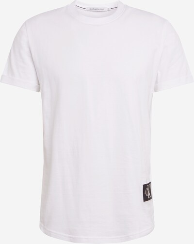 Calvin Klein Jeans T-Shirt en noir / blanc, Vue avec produit