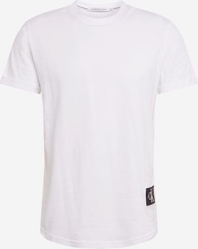 Calvin Klein Jeans Μπλουζάκι σε μαύρο / λευκό, Άποψη προϊόντος
