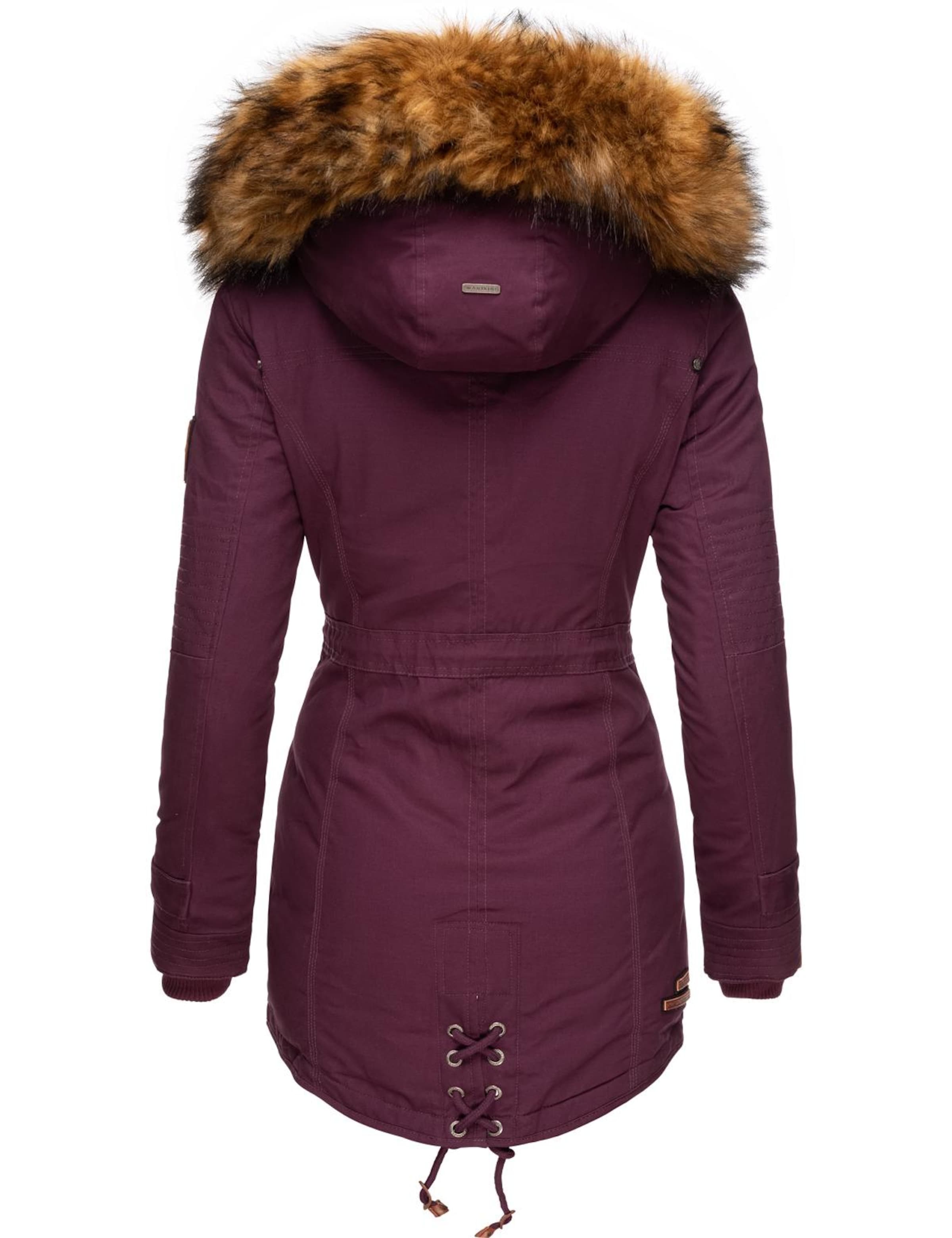 MARIKOO Talviparka 'La Viva' värissä punainen