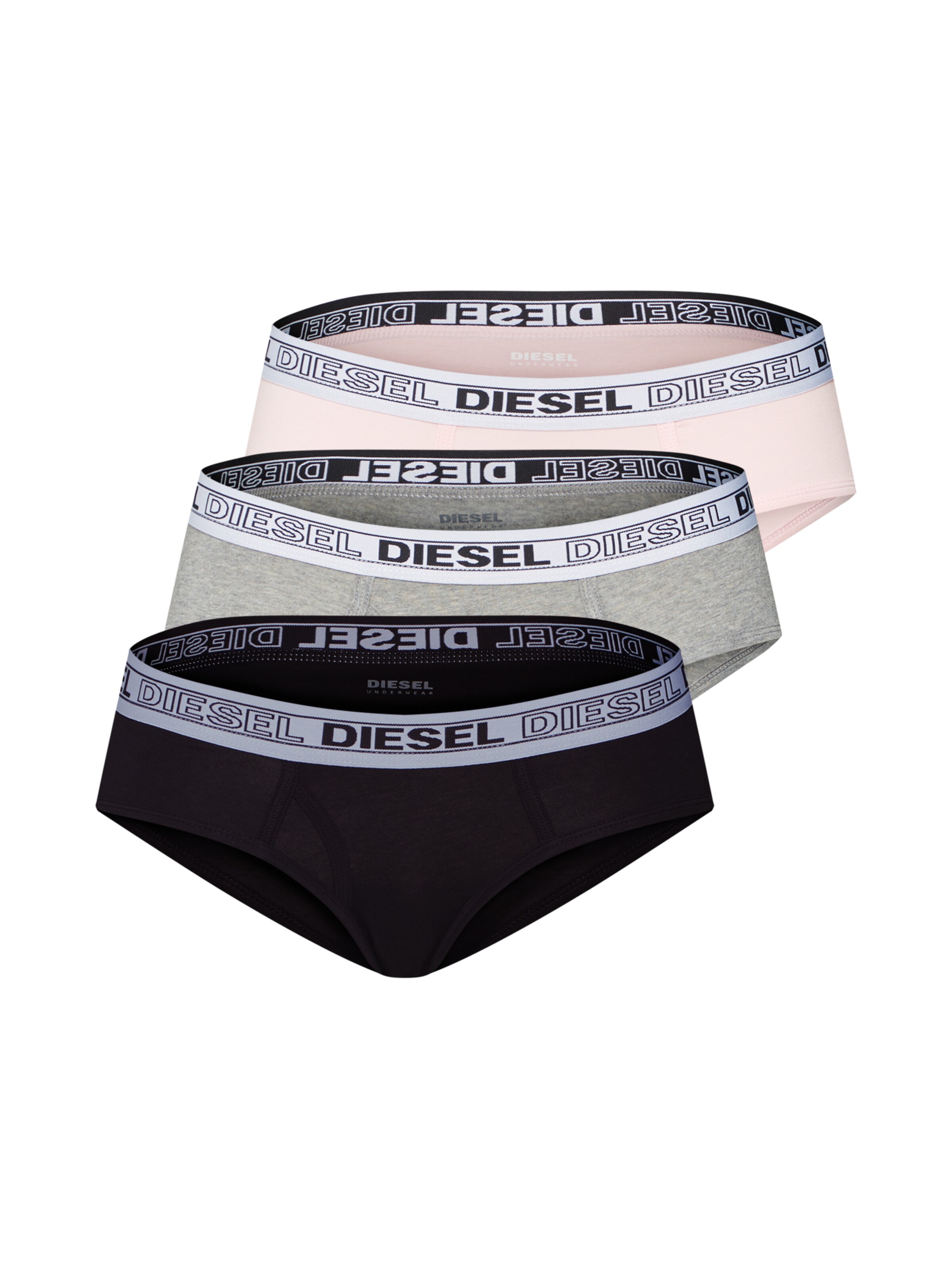 DIESEL - Broekje 'UFPN-OXY-THREEPACK Uw' in de kleur Zwart