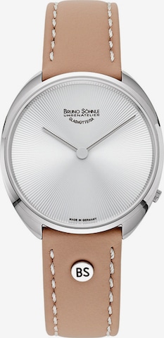 Bruno Söhnle Analog Watch in Brown: front