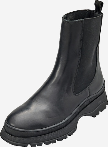 EDITED Chelsea Boots 'Maiga' in Black: front