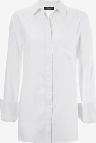 Aniston CASUAL Bluse in Weiß: predná strana