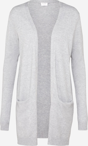 VILA Knit cardigan 'Ril' in Grey: front