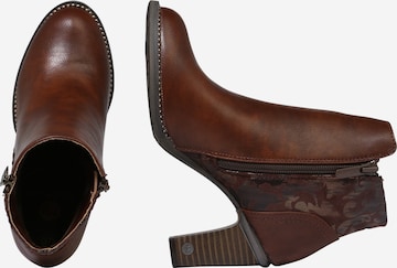 MUSTANG Ankle Boots in Brown: side