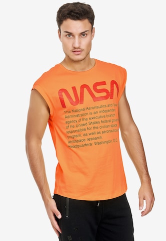 Redbridge Shirt 'Washington NASA' in Orange: front