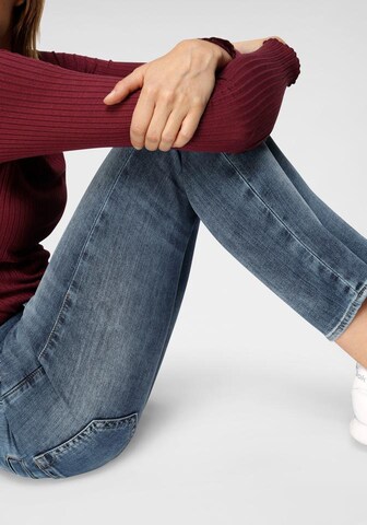 Slimfit Jeans 'PITCH MOM' de la Herrlicher pe albastru