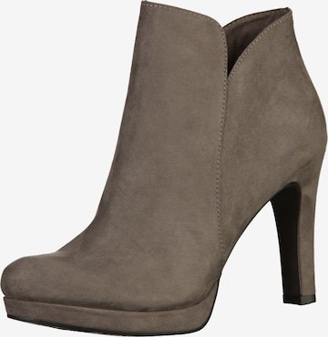 TAMARIS Ankle Boots in Brown: front