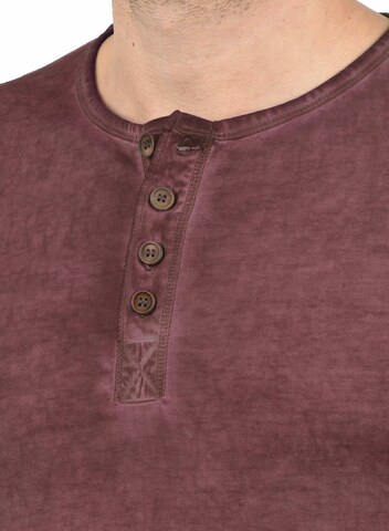 !Solid Shirt 'Timur' in Rood