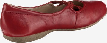 JOSEF SEIBEL Ballet Flats with Strap 'Fiona 39' in Red