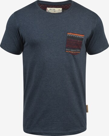 INDICODE JEANS Shirt 'Paxton' in Blauw: voorkant