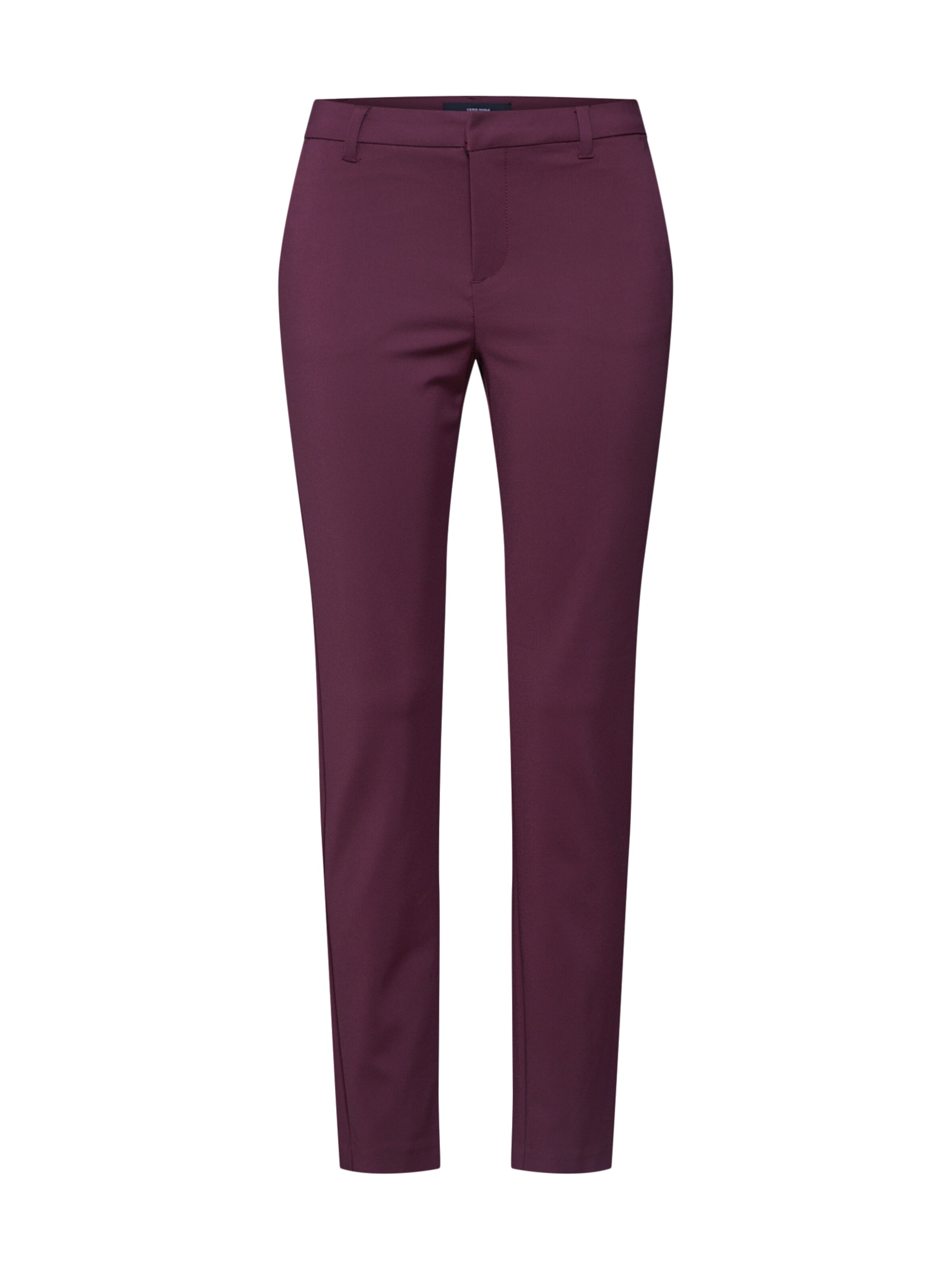 VERO MODA - Hose in weinrot